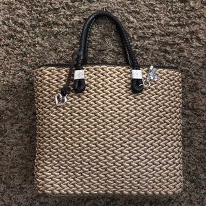 Brighton Wicker-Look Small Tote